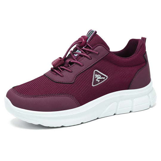 Herren nan robuster Chunky-Sneaker mit atmungsaktivem Mesh, Schnellzug-Kordel und stoßdämpfender EVA-Plateausohle EB