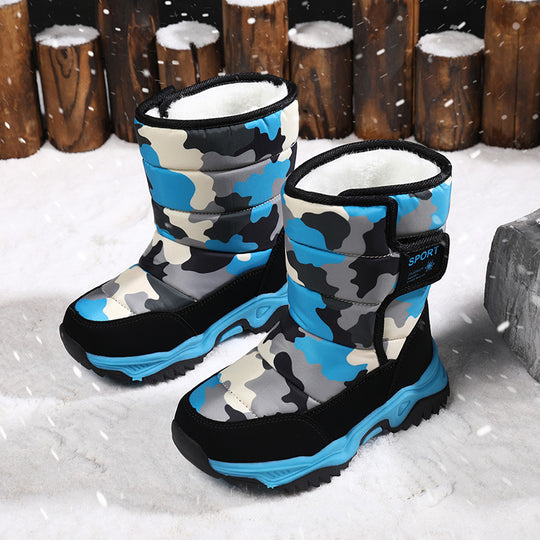 Damen warme und gefütterte Winterstiefel EB