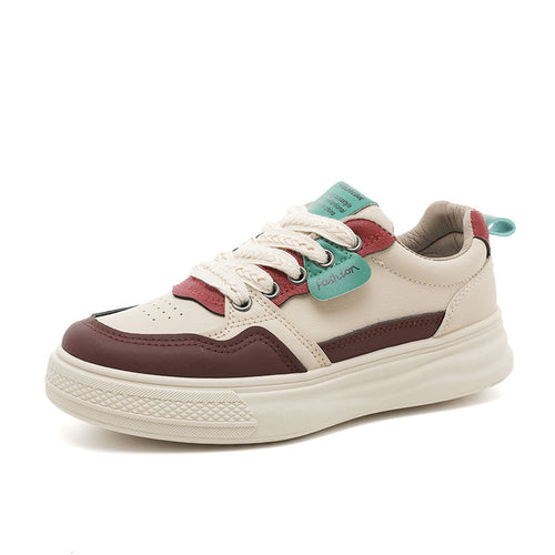 Damen modische Sneakers mit sportlicher Dämpfung und atmungsaktiver Oberflächenstruktur EB