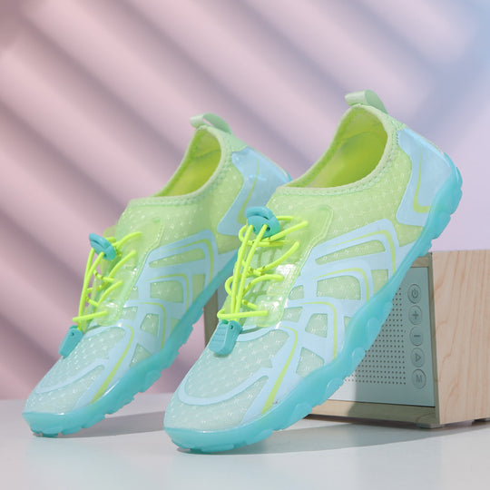 Damen Aqua-Sport-Schuhe mit schnelltrocknendem Obermaterial und rutschfester Sohle EB