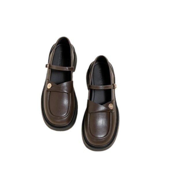 Damen elegante Mokassins mit Kreuzriemen EB