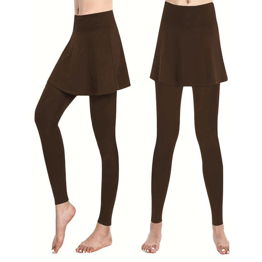 Damen Leggings mit integrierter Skirtschnitt EB