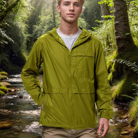 Herren winddichte Outdoor-Jacke EB