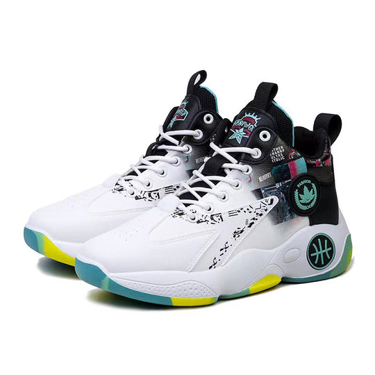 Damen Sportliche Basketball-Schuhe mit innovativer Dämpfungstechnologie und atmungsaktivem Obermaterial EB