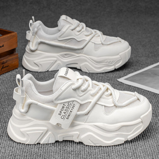 Damen Sportliche Lauf Sneakers mit hochdämpfender Sohle und atmungsaktivem Mesh-EB