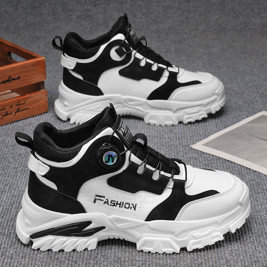 Damen Sportliche High-Top Sneakers mit rutschfestem Profil und modernem Design EB
