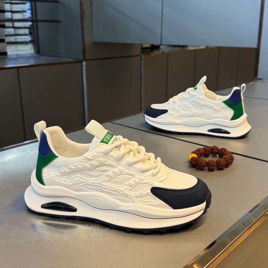 Damen Sportliche Lifestyle-Sneaker mit atmungsaktiver Oberflächenstruktur und dämpfender Sohle EB