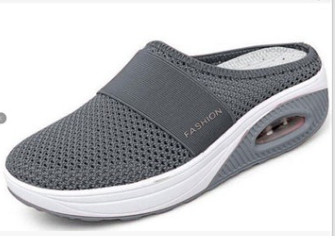 Damen Bequeme Clogs mit atmungsaktiver Mesh-Oberfläche EB