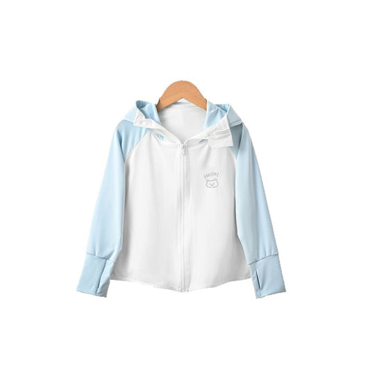 Jungen Outdoor-Schutzjacke mit Kapuze EB