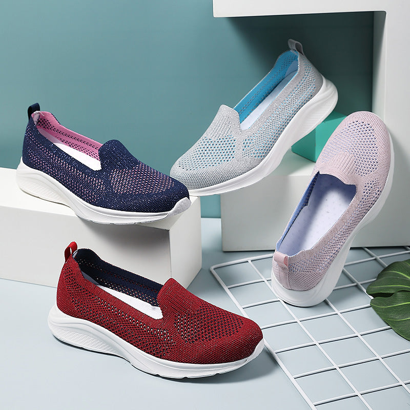 Damen nan nahtloser Sockensneaker mit Memory-Fußbett und flexibler Leichtlaufsohle EB