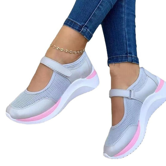 Damen Atmungsaktive Flex-Sneaker mit ergonomischer Passform EB