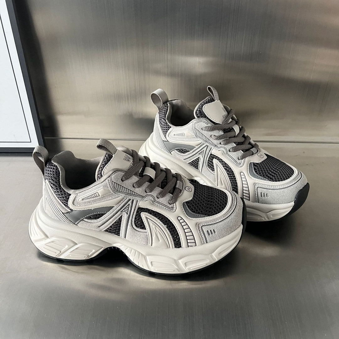 Damen Sportliche Laufschuhe mit atmungsaktiver Mesh-Oberfläche und stabiler Sohle EB