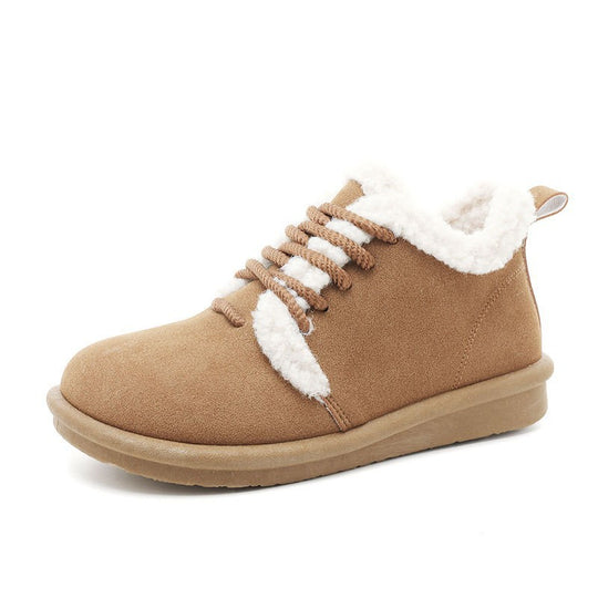 Damen gemütliche Sneaker mit kuscheligem Innenfutter EB