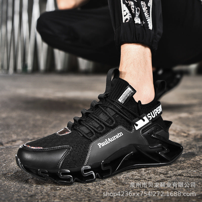 Damen Sportliche Hochleistungs-Sneaker mit atmungsaktiver Mesh-Oberfläche und rutschfester Sohle EB