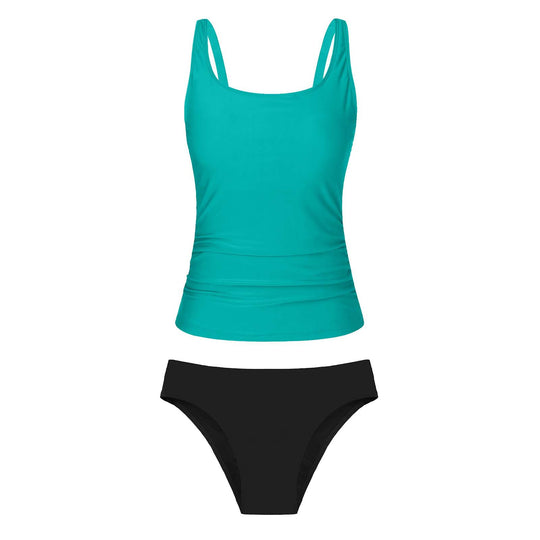 Damen Bikiniset mit floralem Oberteil und klassischem Unterteil EB