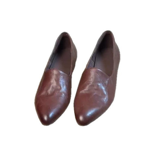 Damen spitz zulaufende Mokassins mit elegantem Schlupfdesign EB