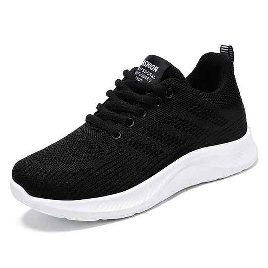 Damen Hochwertige Lauf- und Freizeitsneaker mit atmungsaktivem Mesh-Obermaterial EB
