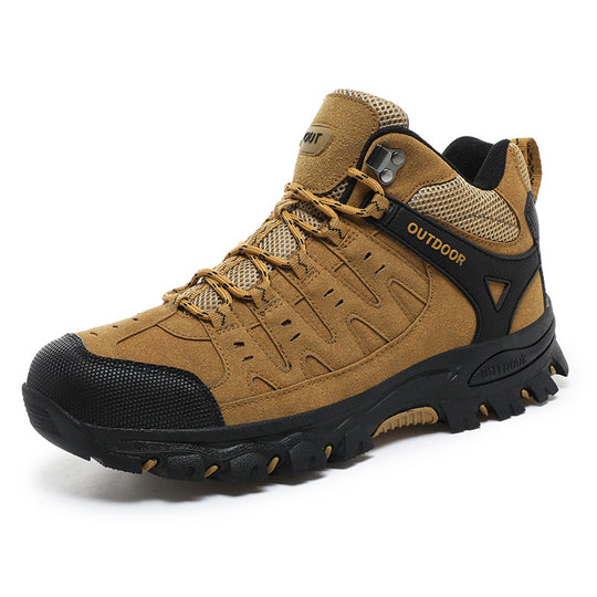 Damen Hochwertige Outdoor-Wanderschuhe mit robustem Profil und atmungsaktiver Konstruktion EB