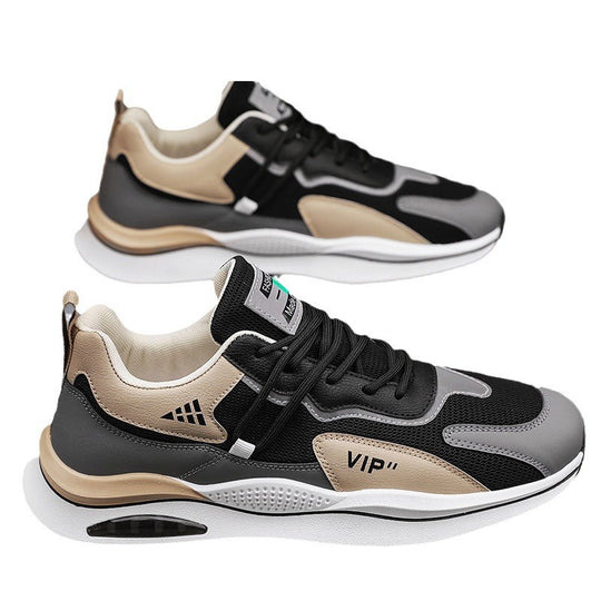 Damen Sportliche Lauf-Sneaker mit atmungsaktiver Mesh-Oberfläche und flexibler Dämpfung EB