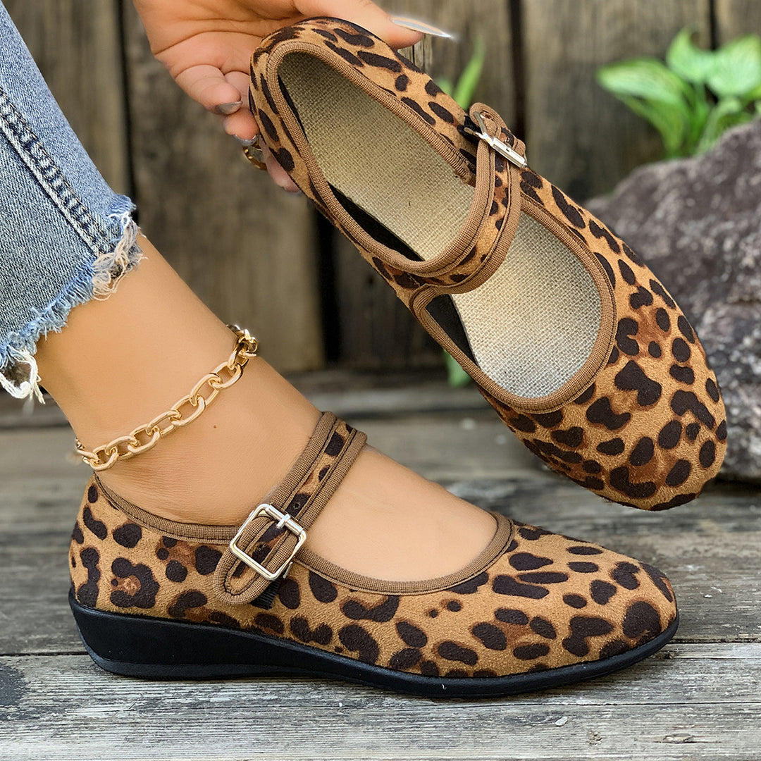 Damen Elegante und komfortable Mary Jane Schuhe EB