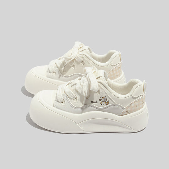 Damen Sneakers mit verspieltem Tiermotiv und komfortabler Dämpfung EB