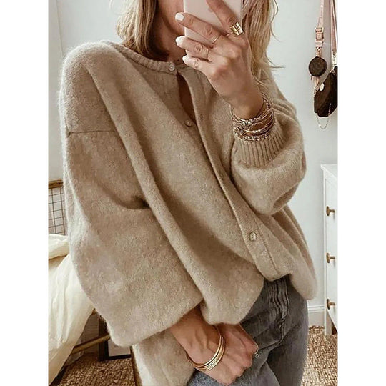 EB | Eleganter Langarm Strickcardigan
