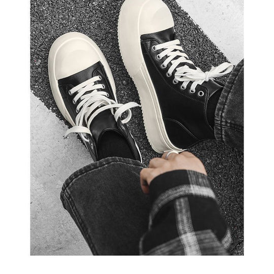 Damen Hohe Chunky Sneakers mit dämpfender Sohle und robustem Obermaterial EB