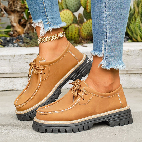 Damen Robuste Comfort-Schnürschuhe EB