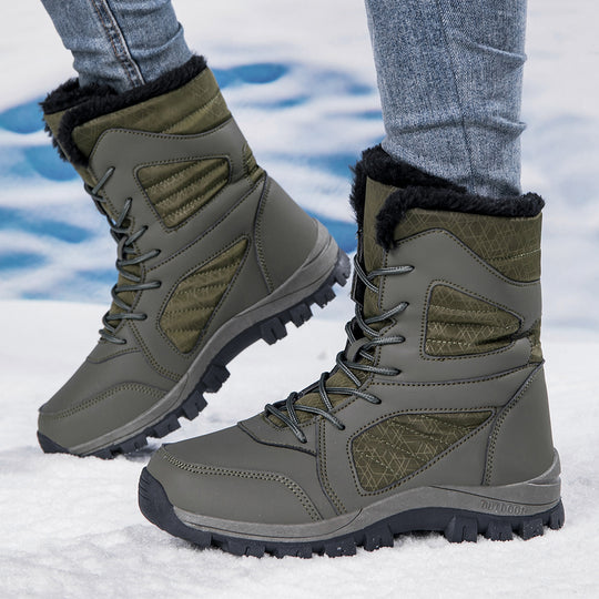 Damen Winterstiefel mit isolierendem Innenfutter und rutschfester Profilsohle EB