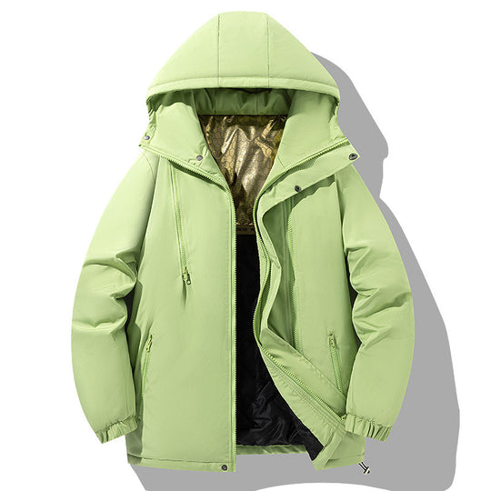 Damen winterliche Outdoor-Jacke mit thermoregulierendem Innenfutter und praktischen Taschen EB