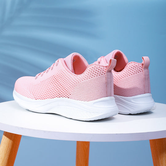 Damen Atmungsaktive Freizeitsneaker mit flexiblem Mesh-Obermaterial EB