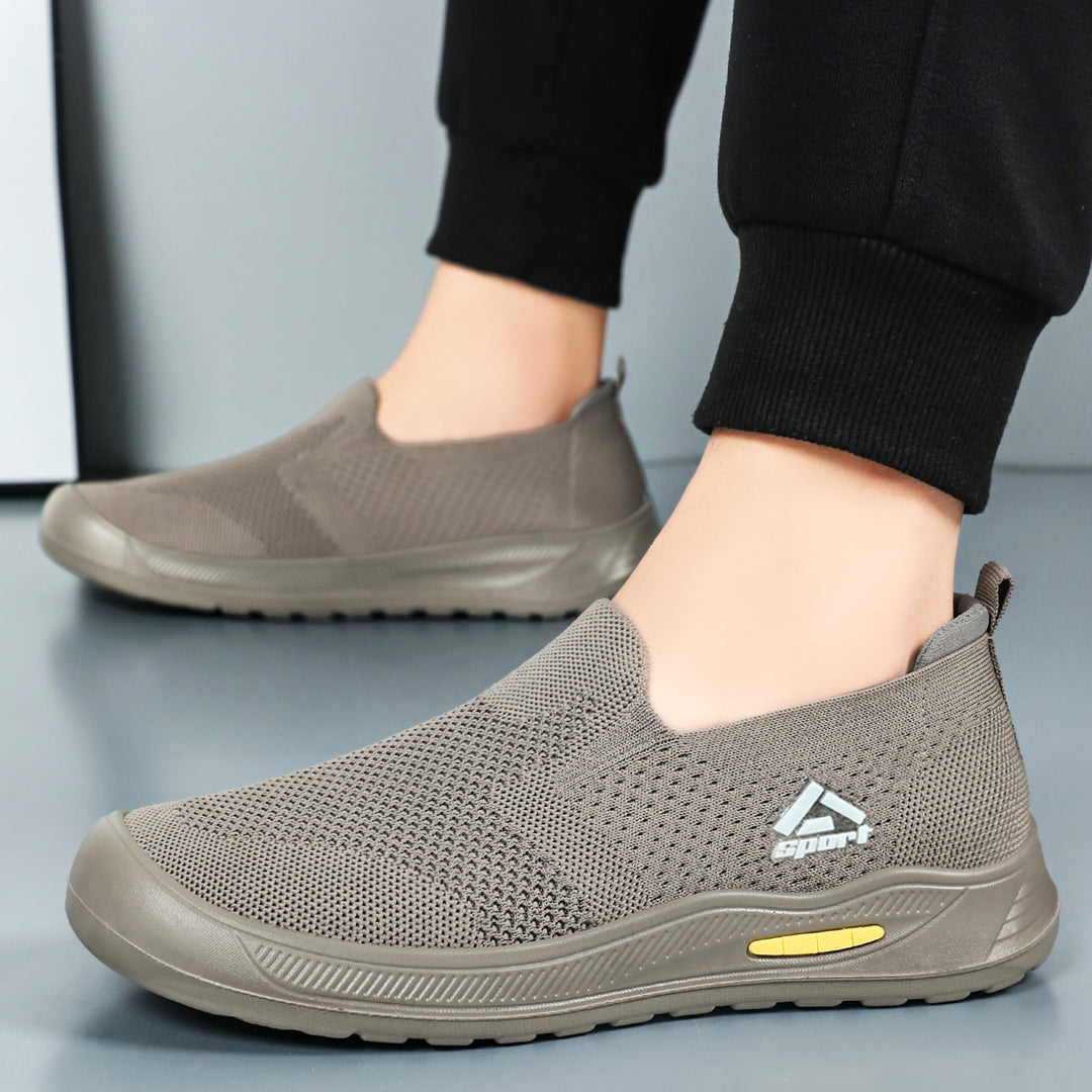 Damen Atmungsaktive Slip-On Sportliche Schuhe EB