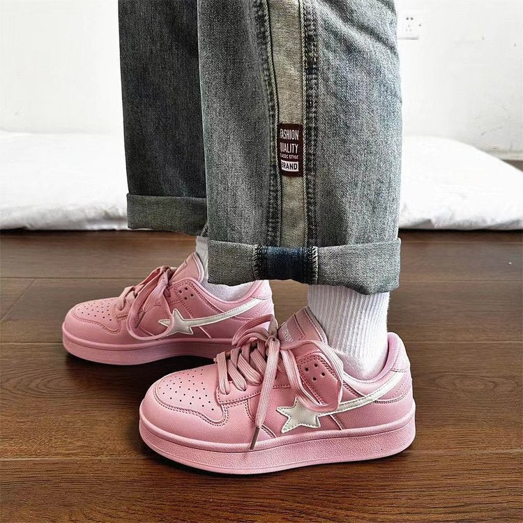 Damen Sportliche Sneaker mit atmungsaktivem Obermaterial und flexibler Sohle EB