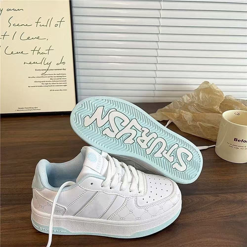 Damen Sportliche Sneakers mit dämpfendem Fußbett und luftiger Oberflächenstruktur EB