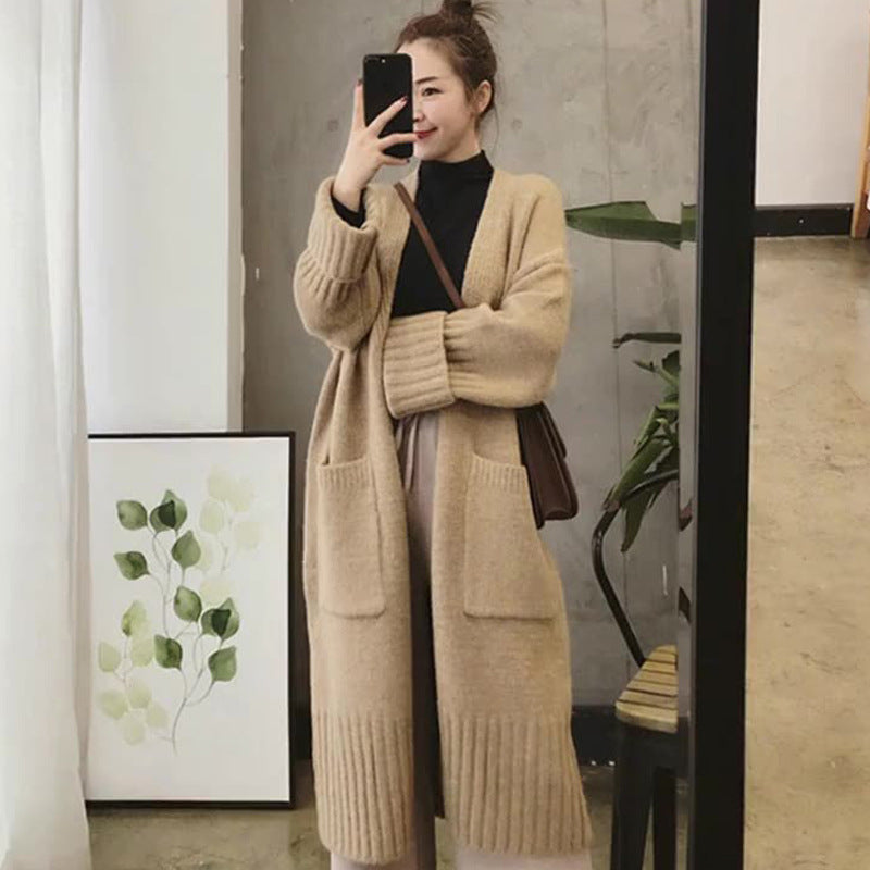 Damen Langstrickjacke EB