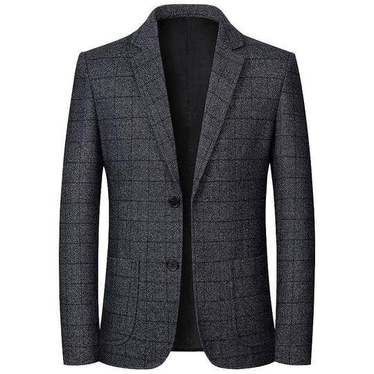 Herren Sakko Glencheck Slim Fit mit leichter Innenfütterung EB