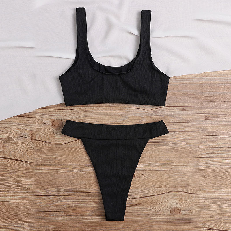 Damen Hochwertiges Bikini-Set mit sportlichem Design EB