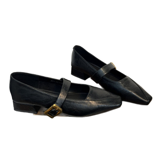 Damen elegante Ballerinas mit modischem Riemen und geschmackvoller Schnalle EB