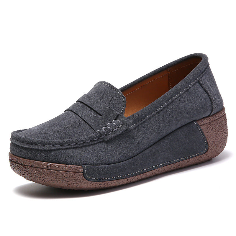 Damen Komfortable Slip-On Sneakers mit anpassungsfähiger Sohle EB