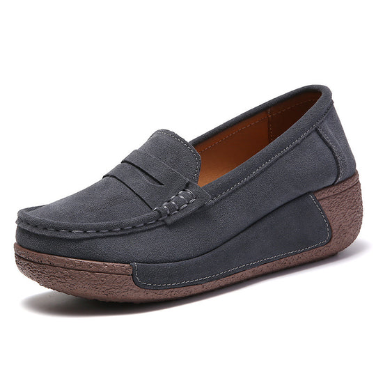 Damen Komfortable Slip-On Sneakers mit anpassungsfähiger Sohle EB