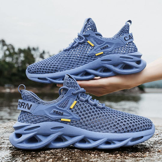 Damen Sportliche Lauf-Sneakers mit innovativer Mesh-Oberfläche und flexibler Dämpfungstechnologie EB