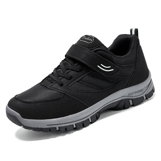 Damen Sportliche und atmungsaktive Sneakers mit Klettverschluss EB