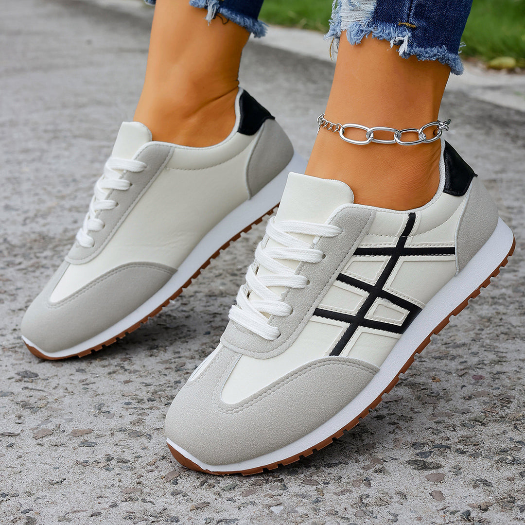Damen Freizeitsneaker mit modischem Design und bequemer Dämpfung EB