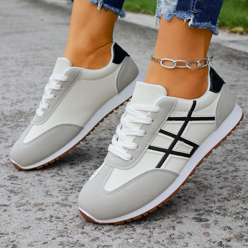 Damen Freizeitsneaker mit modischem Design und bequemer Dämpfung EB