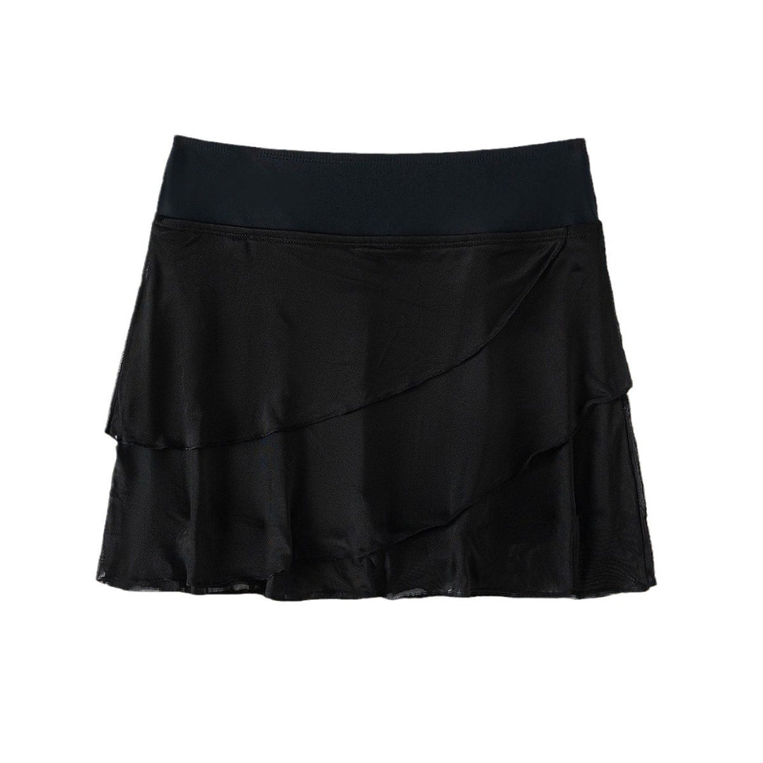 Damen Maxirock aus luftiger Chiffon-Optik mit asymmetrischem Schnitt EB
