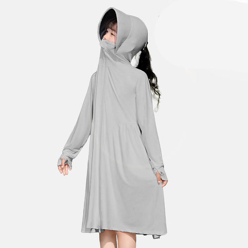 Damen atmungsaktive UV-Schutzjacke mit hohem Kragen EB
