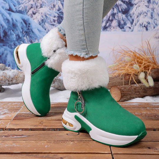 Damen-Stiefeletten mit dicker Sohle EB EB