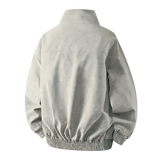 Herren Modische Übergangsjacke mit hohem Kragen und revitalisierendem Innenfutter EB