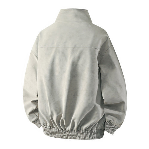 Herren Modische Übergangsjacke mit hohem Kragen und revitalisierendem Innenfutter EB