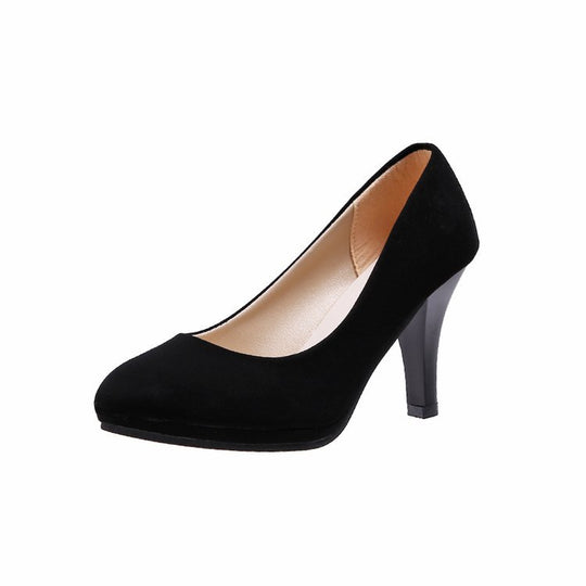 Damen Klassische Pumps mit bequemer Fußbettung EB